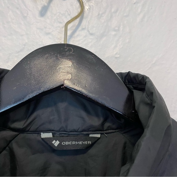 Obermeyer Medium Jacket Black Light Puffer M - Picture 5 of 16